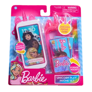 Barbie Unicorn Play Phone Set