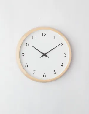 Beech Wood Clock 11.5"