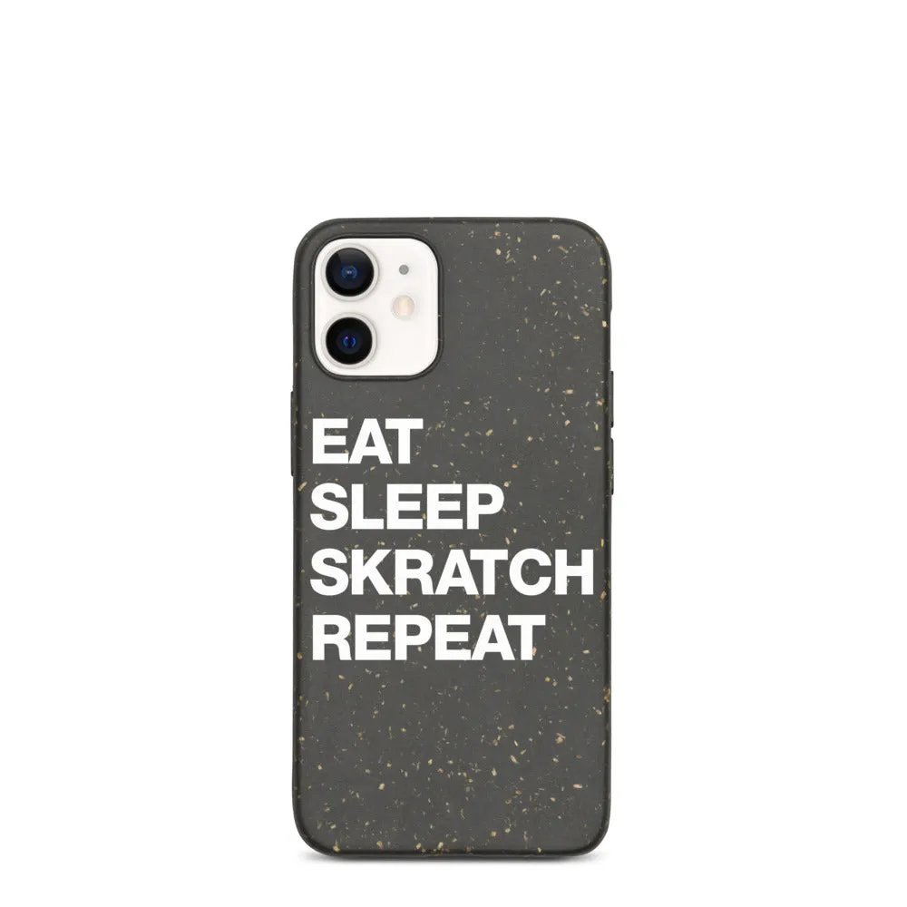 Eat Sleep Skratch Repeat iphone case