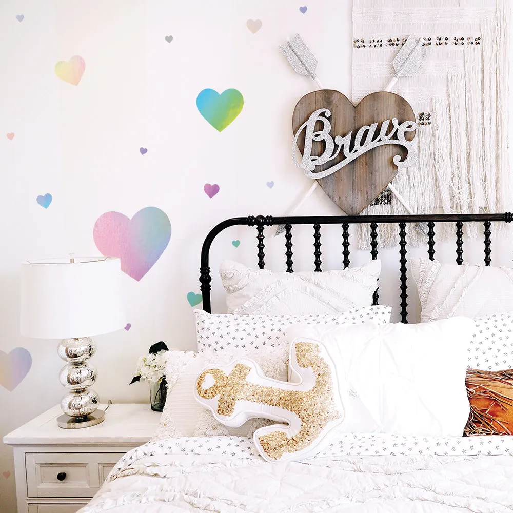 Hearts Removable Wall Decals