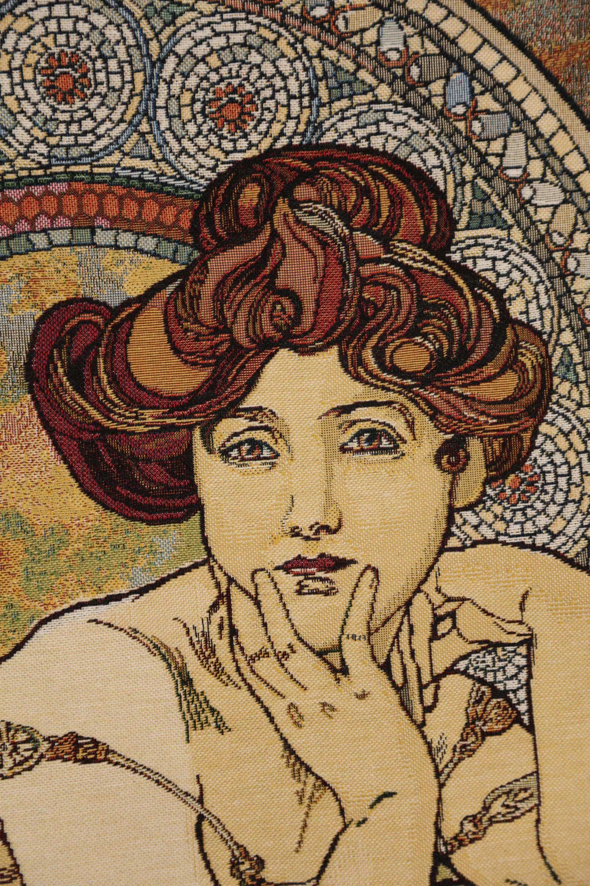 Mucha Topaze European Tapestry
