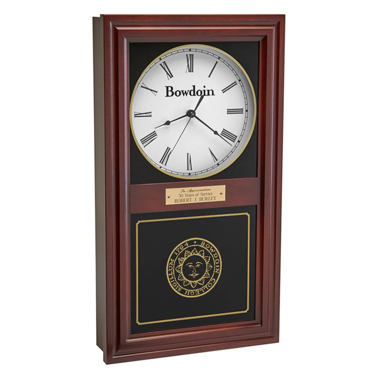 Personalized Lincoln Wall Clock from New Hampshire Clocks