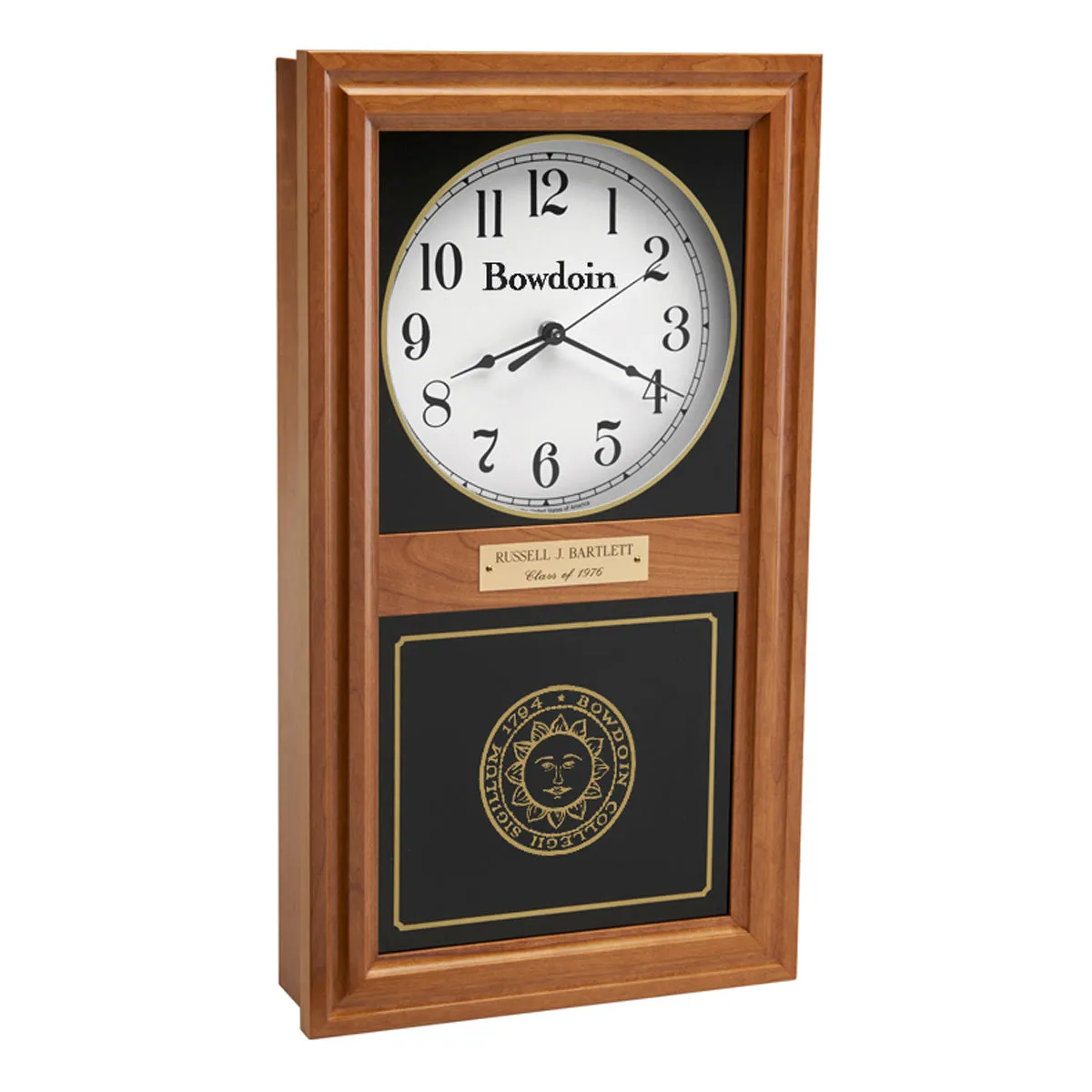 Personalized Lincoln Wall Clock from New Hampshire Clocks