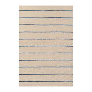 Strand Ivory / Blue Rug
