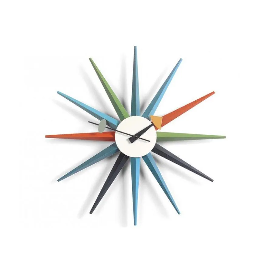 Sunburst Clock Multi