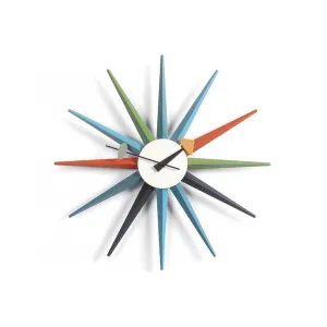 Sunburst Clock Multi